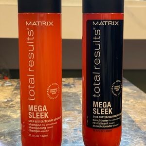 Matrix mega sleek shampoo and conditioner duo
